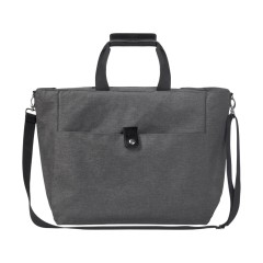 Сумка-холодильник Fabrizio со штопором, серый/черный