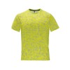 Футболка Assen мужская, пиксельный неоновый желтый
