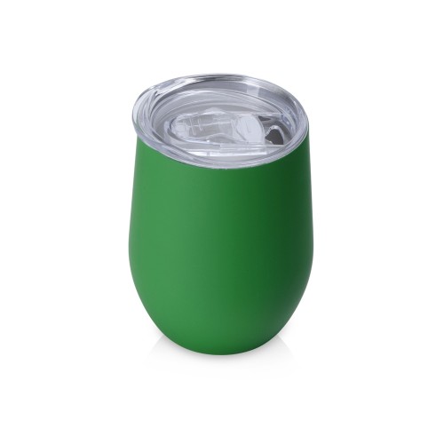 Термокружка Sense Gum, soft-touch, непротекаемая крышка, 370мл, крафтовая упаковка, зеленый