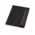 Папка для документов Делос, черный/оранжевый (P) Папка для документов Делос, черный/оранжевый (P)