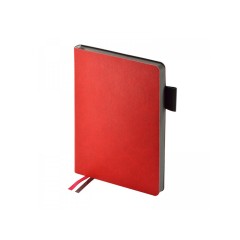 Ежедневник недатированный А5 Boston, красный