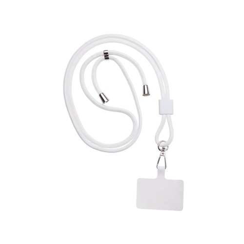 Ремешок на шею для телефона Риксо, белый