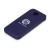 Внешний беспроводной аккумулятор с подсветкой лого Astro, 10000 mAh, темно-синий (Р)