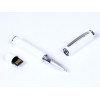 USB-флешка на 8 Гб в виде ручки с мини чипом, белый USB-флешка на 8 Гб в виде ручки с мини чипом, белый
