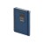 Ежедневник недатированный на гребне А5 Pragmatic, темно-синий