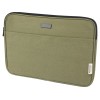 Чехол для 14-дюймового ноутбука Joey объемом 2 л из брезента, переработанного по стандарту GRS, оливковый Чехол для 14-дюймового ноутбука Joey объемом 2 л из брезента, переработанного по стандарту GRS, оливковый