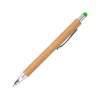 Ручка шариковая PAMPA с цветным стилусом, натуральный/папоротник