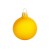 Стеклянный шар желтый матовый, заготовка шара 6 см, цвет 23, матовый Стеклянный шар желтый матовый, заготовка шара 6 см, цвет 23, матовый