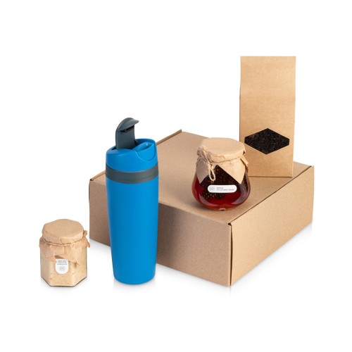 Подарочный набор Tea Cup Superior Honey 2.0, синий