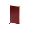Ежедневник А5 недатированный Chelsea, бордовый (золотистый кант и срез)