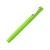 Ручка шариковая пластиковая Quadro Soft, квадратный корпус с покрытием софт-тач, зеленое яблоко
