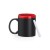 Кружка PALTA, 350 мл, черный/красный Кружка PALTA, 350 мл, черный/красный