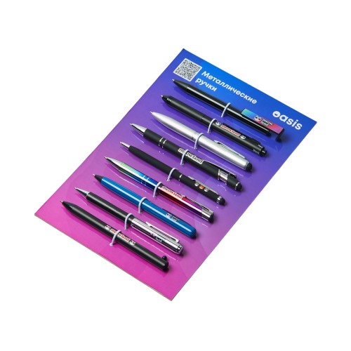 Промо-сет метталических ручек