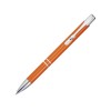 Шариковая ручка Moneta из переработанного алюминия - Оранжевый Шариковая ручка Moneta из переработанного алюминия - Оранжевый