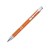 Шариковая ручка Moneta из переработанного алюминия - Оранжевый Шариковая ручка Moneta из переработанного алюминия - Оранжевый