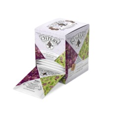 Чайный напиток с Листом черной смородины, мелиссой в индивидуальном саше конверте, 15 пакетиков