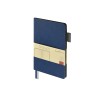 Блокнот А5 Boston, синий с серым срезом Блокнот А5 Boston, синий с серым срезом
