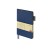 Блокнот А5 Boston, синий с серым срезом Блокнот А5 Boston, синий с серым срезом