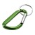 Timor брелок с карабином из переработанного алюминия, сертифицированного по стандарту RCS - Зеленый Timor брелок с карабином из переработанного алюминия, сертифицированного по стандарту RCS - Зеленый