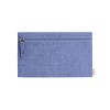 Универсальная косметичка REMO из переработанного хлопка, королевский синий Универсальная косметичка REMO из переработанного хлопка, королевский синий