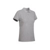 Рубашка поло Prince женская, серый меланж