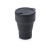 Силиконовый складной стакан GoCup, темно-серый Силиконовый складной стакан GoCup, темно-серый