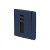 Ежедневник недатированный А5  La Manche, темно-синий
