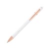 Nanna шариковая ручка с отделкой из розового золота - Белый (синие чернила) Nanna шариковая ручка с отделкой из розового золота - Белый (синие чернила)