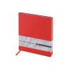 Еженедельник с каменной бумагой А5+ Carrara, красный