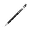 Kish шариковая ручка с серебристой отделкой - сплошной черный (черные чернила)