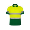 Поло Polaris мужское, садовый зеленый/неоновый желтый Поло Polaris мужское, садовый зеленый/неоновый желтый