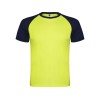 Спортивная футболка Indianapolis мужская, неоновый желтый/нэйви