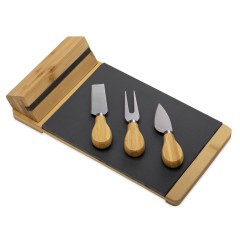 Набор для сыра из сланцевой доски и ножей Bamboo collection Taleggio