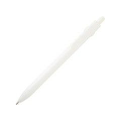 Fidget шариковая ручка из переработанной пластмассы - Белый