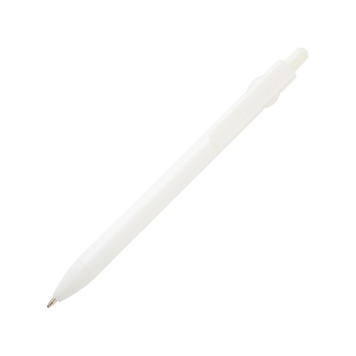 Fidget шариковая ручка из переработанной пластмассы - Белый