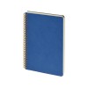 Бизнес тетрадь на гребне А5 Pragmatic, 60 листов в клетку, синий Бизнес тетрадь на гребне А5 Pragmatic, 60 листов в клетку, синий