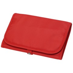 Несессер для путешествий со съемной косметичкой Flat, красный