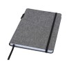 Блокнот Orin, формат А5, из переработанного ПЭТ, серый яркий Блокнот Orin, формат А5, из переработанного ПЭТ, серый яркий