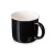Кружка с каймой Countryside M, черный 410ml