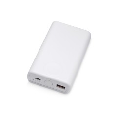 Внешний беспроводной аккумулятор 2-в-1 с функцией зарядки Apple Watch, QC/PD AtomIQ, 10000 мАч, белый
