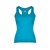 Майка Carolina женская, бирюзовый