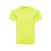 Спортивная футболка Austin детская, меланжевый неоновый желтый Спортивная футболка Austin детская, меланжевый неоновый желтый