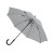 Зонт-трость Bergen, полуавтомат, серый Зонт-трость Bergen, полуавтомат, серый