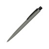 Ручка шариковая металлическая LUMOS M soft-touch, серый/черный