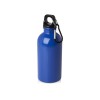 Одностенная бутылка для воды с карабином Oregon, изготовленная из нержавеющей стали, сертифицированной по стандарту RCS, объемом 400 мл - Ярко-синий