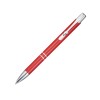 Алюминиевая шариковая кнопочная ручка Moneta, черные чернила, красный Алюминиевая шариковая кнопочная ручка Moneta, черные чернила, красный