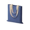 Сумка для шопинга Steady из хлопка с парусиновыми ручками, 260 г/м2, голубой