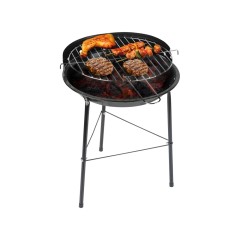 Угольный гриль на ножках Picnic, черный