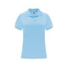 Рубашка поло женская Monzha, небесно-голубой