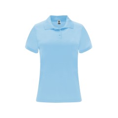 Рубашка поло женская Monzha, небесно-голубой